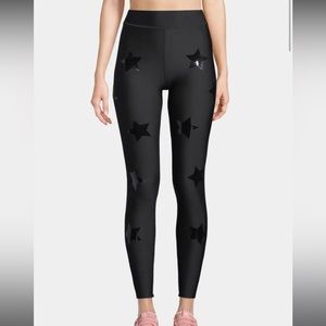Ultracor Lux Knockout Star Print Ankle Leggings NWT